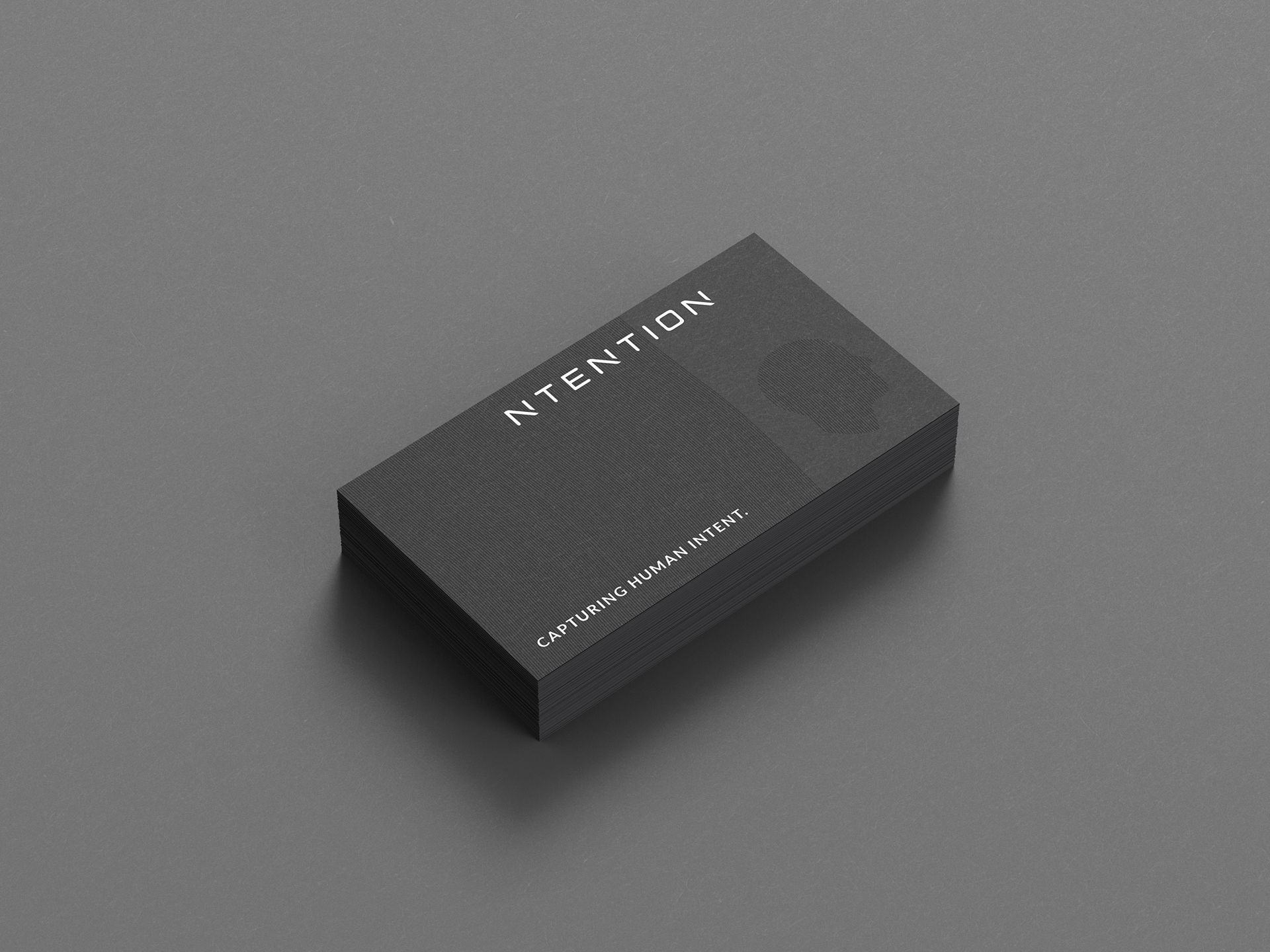 Ntention business cards